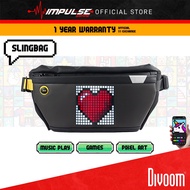 Divoom Pixoo Slingbag Sling Bag - Spark Your Life - RGB LED Pixel Art Display
