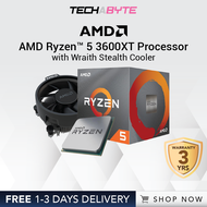 AMD RYZEN 5 3600XT with Wraith Stealth Cooler