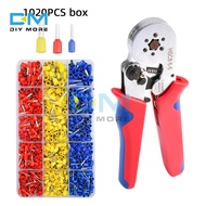 Diymore เครื่องมือขันท่อความแม่นยำสูงคีมไฟฟ้าขนาดเล็ก 300PCS 500PCS 520PCS 800PCS เทอร์มินัลแบบกดเย็