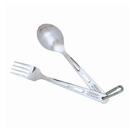 【美國 Vargo】Titanium Spoon&amp;Fork Set 純鈦湯叉兩件組 #T201