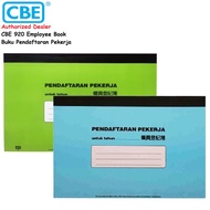 CBE 920 Buku Pendaftaran Pekerja / Employee Register Book