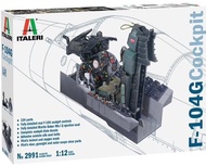 Italeri 1/12 2991 F-104G Cockpit