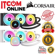 CORSAIR iCUE LINK H150I RGB 360mm AIO WATER COOLING (CW-9061003-WW/CW-9061006-WW) BLK/WHT
