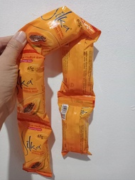 Silka Whitening herbal Soap 65g by 6 Papaya