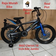 Sepeda Anak BMX 18 Inch Clarion Sepeda Anak Laki Laki BMX 18 Inch Clarion By Pacific Ban Besar