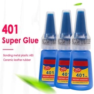 401 Gam Pelekat Segera 22g/36g Gam Super Kuat Serbaguna untuk Membaiki Barang Panas, Gam Cecair Supe