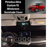 Perodua Ativa Custom Fit Windscreen Sunshade Cover