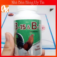 B15 B12 Hộp 20 Viên- Cho Gà Đá Bo Lớn Dẻo Dai