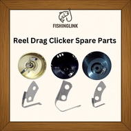 Reel Clicker Bunyi Drag Spinning Spare Part Size 500-7000 Clicker Reel Sound Palt Repair Spring Alam