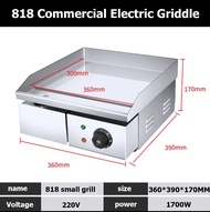 XINHONG ทางการค้า Electric Griddle สแตนเลส เตาสเต็ก 3KW เตาหน้าเรียบ Steak Griddle Grill non-stick p