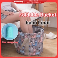 Local Seller Foot Soak Tub Foldable Bucket Bag / Foldable Bucket / Foldable Pail Bucket Foldable Foo