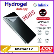 Anti-Scratch HYDROGEL ANTI-SPY Infinix SMART 3 PLUS 3 4C 5 6 6 HD 6 Plus JellyScreen Protector