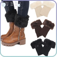 SULIN Leg Warmer Accessories Hot Fashion Fur Crochet Knit