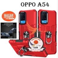 CASING HP OPPO A54 CASE ROBOT HIT EYE RING CASING STANDING NEW COVER