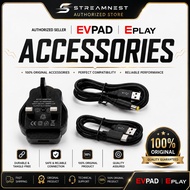 EVPAD EPLAY ORIGINAL ACCESSORIES Adapter/ POWER CABLE / HDMI CABLE FOR EVPAD12P11P11 10S 6P 5X 5S EP