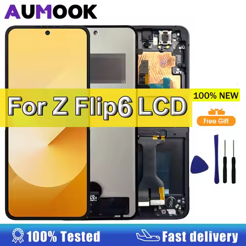 Display New AMOLED Screen For Samsung Galaxy Z Flip6 LCD Display Touch Screen Assembly For Samsung Z