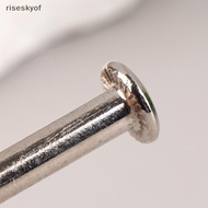 riseskyof 2Sets stainless steel luggage screws, luggage accessories Luggage Wheels Bolts 6*33-60mm N