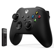 Xbox 無線控制器（磨砂黑）+ 無線轉接器套組