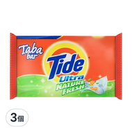 Tide 汰漬 洗衣皂 天然清香  125g  3個