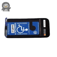 Multi-Pocket Car Sunshade Storage Bag, Disabled Sign Holder, Disabled Parking Sign Holder, Permit Si