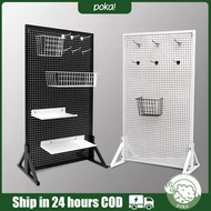 Pegboard Rack Stand Pegboard Stand Pegboard Organizer Pegboard Shelf Pegboard With Stand Metal Pegbo