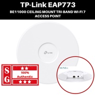 TP-Link EAP773 BE11000 Ceiling Mount Tri-Band Wi-Fi 7 Access Point Omada TP-Link Access Point 10G Po