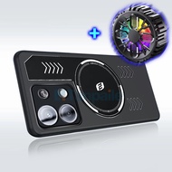 ทำความเย็นให้เคส Tanpaile สำหรับ Redmi Poco X6 Pro K70e K70 Note 13 5G กันชนเคสระบายความร้อนฝาหลังโท