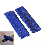 Crazy 2pack  Elasticity Sequins Arm Sleeves Stage Performances Arm Covers