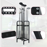 [mojotorw7] Golf Club Rack Shelf Golf Club Organizer for Golf Course Home Office Indoor