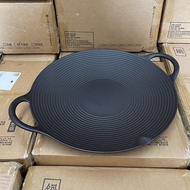 Outdoor grill pan exported to Japan Cast iron pan Portable gas stove grill pan Korean iron pan Meat 