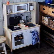 IKEA DUKTIG 玩具廚房 play kitchen  90%New 包括多個蔬果廚具玩具 樺木, 72x40x109 厘米