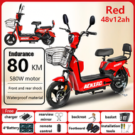AENXRD JY Electric Bike 48V 12Ah Four Batteries Suitable for adults Basikal elektrik motor elektrik