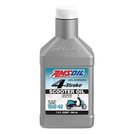 Amsoil 10W40 Formula 4-Stroke® Synthetic Scooter Oil 1 U.S. QUART 946ml