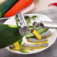 Peeling Knife Multifunctional Peeler Fruit Planer Home Gadgets Kitchen Stainless Steel Peeler