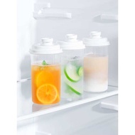 Wadah Botol Minum Transparan Botol Kulkas kontainer Jus Air