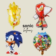 Sonic Foil Balloons Sonic The Hedgehog Balloon/s Birthday Decoration