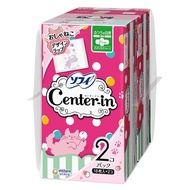 Center In蓬鬆日用衛生棉，帶護翼，21厘米，18片裝 x 2包