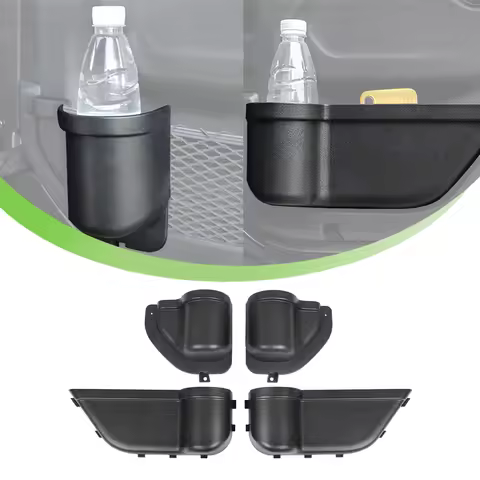 Front Rear Door Storage Tray Organizer for Jeep Wrangler JL Gladiator JT 2018-2023 4xe Rubicon Sport