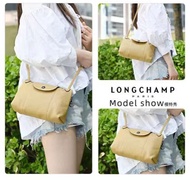 longchamp official store bags Mobile phone bag small bag 1061 757 LE PLIAGE CUIR series sheepskin Cross Body &amp; Shoulder Bags
