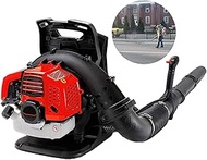 Blowers Upgrade Convenient 2-Stroke Petrol Backpack Leaf Blower, 51.7Cc Gasoline Leaf Blower For Lawn Care, Cordless Variable Speed Leaf Blower