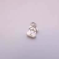 方塊雪納瑞 - 純銀迷你狗狗墜子/項鍊