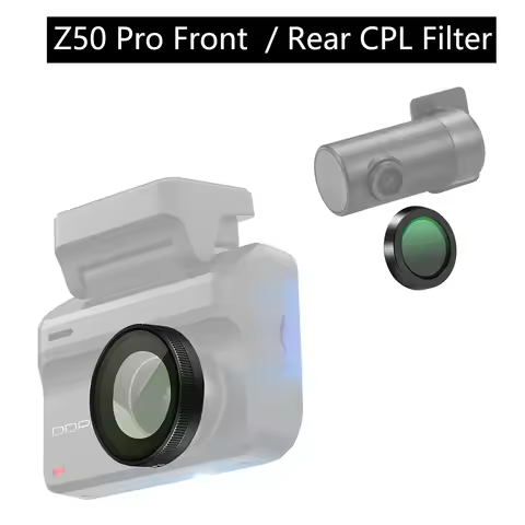 for DDPAI Dash Cam Z50 Pro CPL Filter Lens Dust Protection Anti Glare for DDPAI Z50 Pro Rear Camera