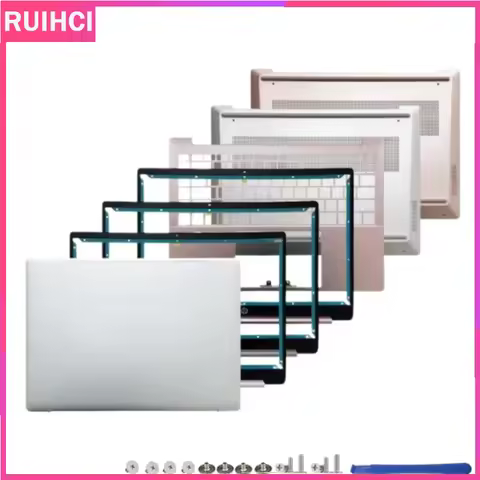 For HP Notebook Pavilion Plus Lapton 14-EH TPN-W154 Laptop LCD Back Cover Front Bezel Upper Palmrest