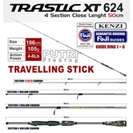 Rod KENZI TRASTIC XT 624 TRAVEL ROD Fuji Guides 4-8Lbs Spinning