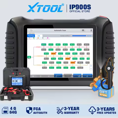 XTOOL InPlus IP900S Car Diagnostic Tools Automotivo Scanner ECU Coding Key Programming 38+ Services 