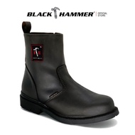 BH4664 BLACK HAMMER MID CUT SLIP ON SAFETY SHOE