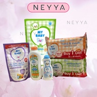 My BABY LOTION/POWDER/Wet TISSUE/LIQUID CLEANSER