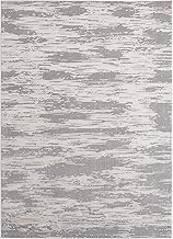 United Weavers Cascades Salish Silver Abstract Area Rug 7'10" x 10'6"