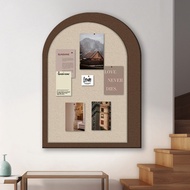 Arched Photo Wall Background Wall Sticker Felt Board Cork Board Message Board Photo Wall Display Boa