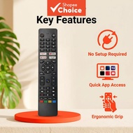 Android TV Remote Control for Sharp Aquos Smart TV RC201 EK2X Infrared Wireless Controller Ready Sto